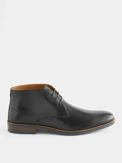 Next Black Leather Chukka Boots^ Boots|Boots
