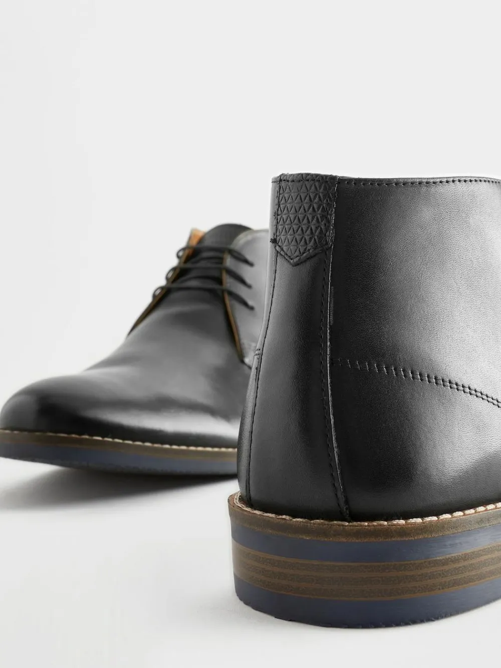 Next Black Leather Chukka Boots^ Boots|Boots