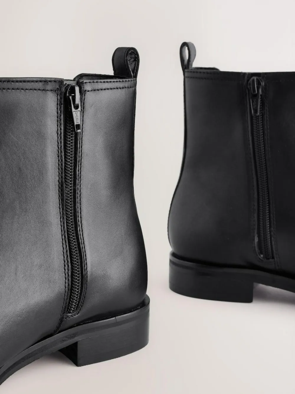 Sale Next Extra Wide Fit Forever Comfort® Chelsea Ankle Boots Black Leather