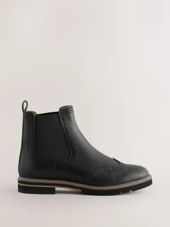 Next Forever Comfort® Brogue Detail Chelsea Boots^Women Boots & Wellies|Boots