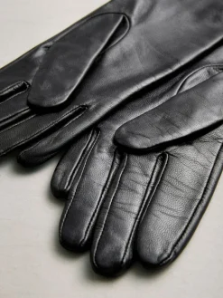 Next Black Leather Gloves^Women Hats, Gloves & Scarves|Hats, Gloves & Scarves