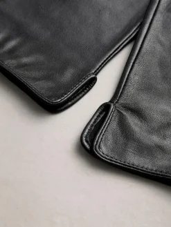 Next Black Leather Gloves^Women Hats, Gloves & Scarves|Hats, Gloves & Scarves