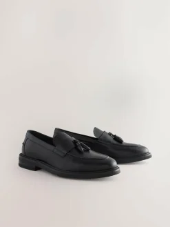 Next Leather Tassel Loafers^ Shoes