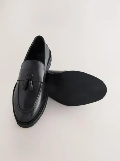 Next Leather Tassel Loafers^ Shoes