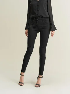 Online Next Lift Slim And Shape Skinny Jeans Black