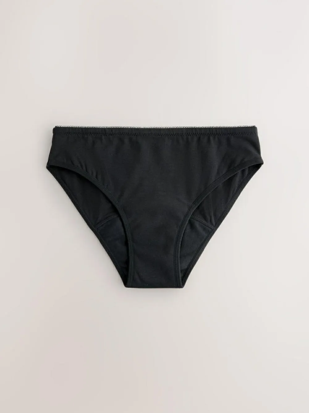 Discount Next Period Bikini Briefs 2 Pack (7-16yrs) Black Light