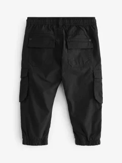 Discount Next Lined Cargo Trousers (3mths-7yrs) Black