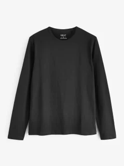 Best Next Long Sleeve Layering T-Shirts 5 Pack Black