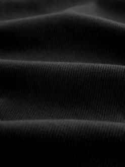 Sale Next Black Long Sleeve Ribbed Crew Neck Top