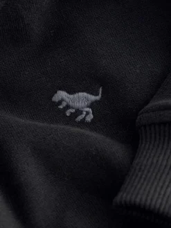 Sale Next Long Sleeve Soft Touch Hoodie (3mths-7yrs) Black