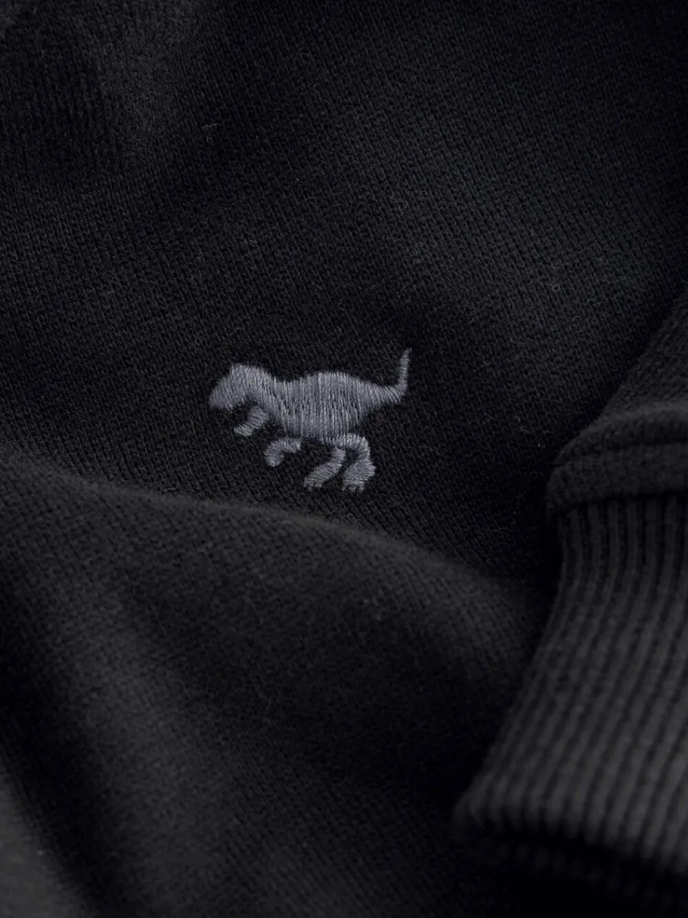 Sale Next Long Sleeve Soft Touch Hoodie (3mths-7yrs) Black