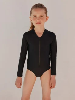 Next Black Long Sleeve Sunsafe Swimsuit (3mths-16yrs)^ Swimwear