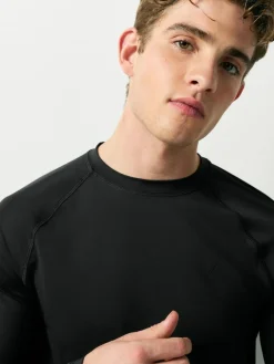 Next Black Long Sleeve Tee Active Thermal Base Layer^ Tops & T-Shirts