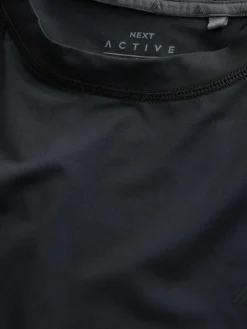 Next Black Long Sleeve Tee Active Thermal Base Layer^ Tops & T-Shirts