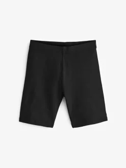 Sale Next Longer Length 5 Pack Cotton Rich Stretch Cycle Shorts (3-16yrs) Black