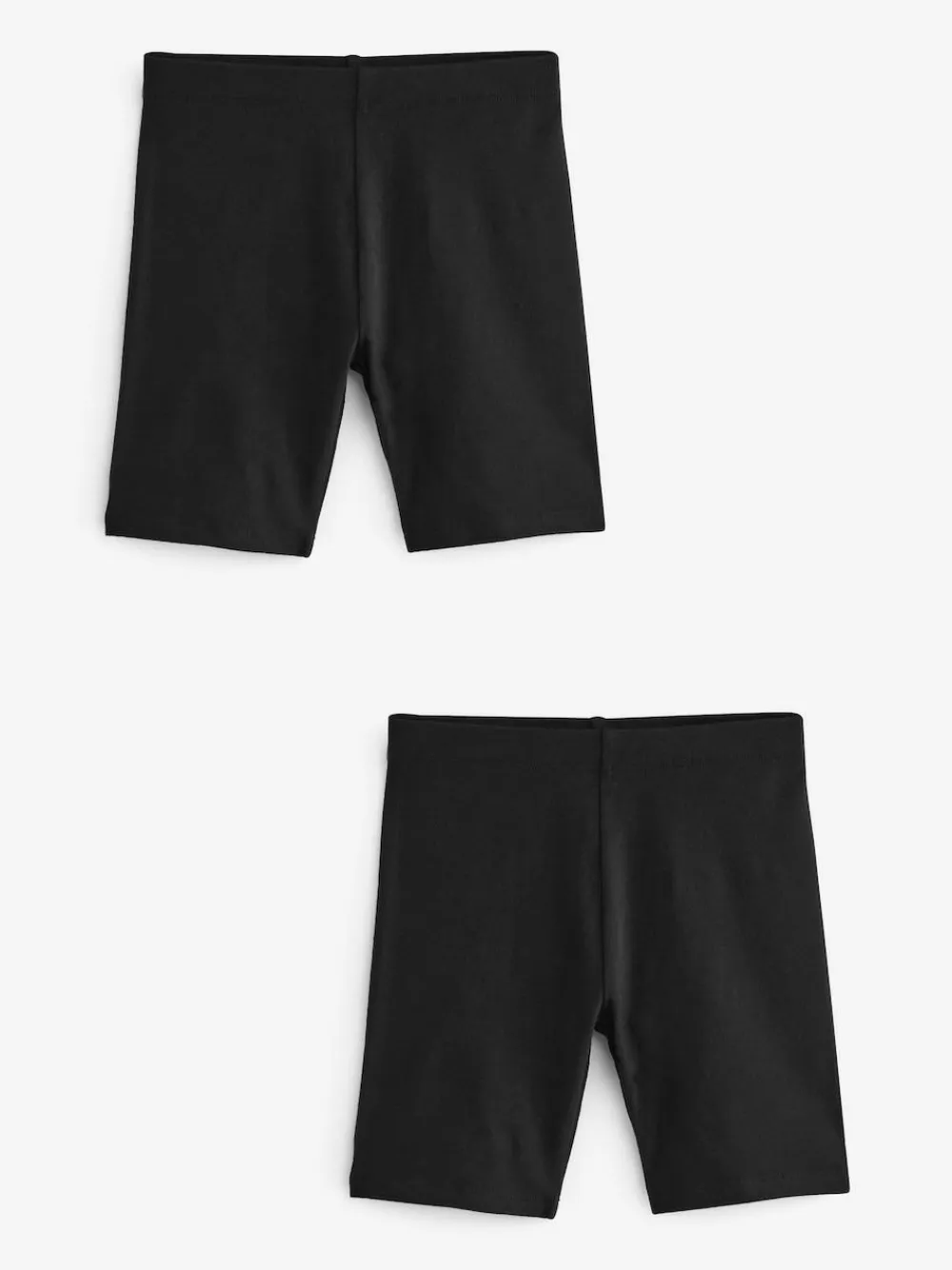 Next Longer Length 2 Pack Cotton Rich Stretch Cycle Shorts (3-16yrs)^ Shorts & Skirts