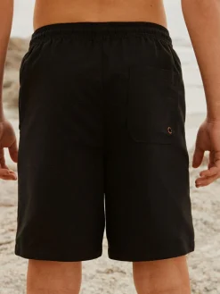 Outlet Next Longer Length Swim Shorts (1.5-16yrs) Black