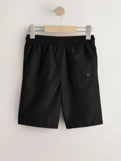 Outlet Next Longer Length Swim Shorts (1.5-16yrs) Black