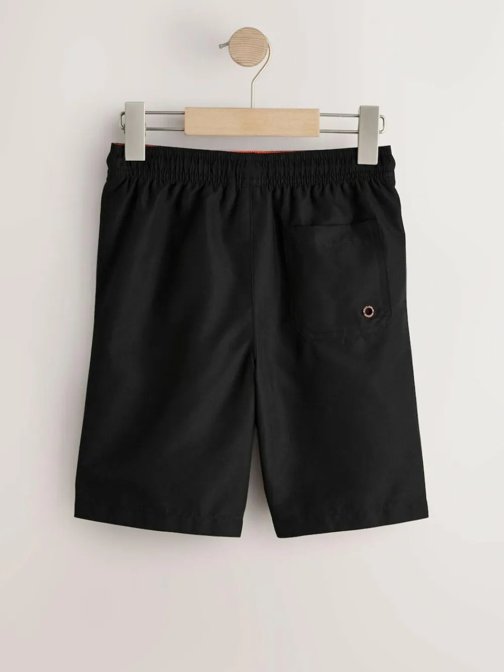 Outlet Next Longer Length Swim Shorts (1.5-16yrs) Black
