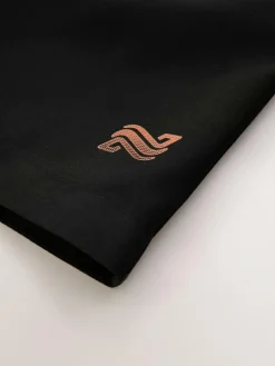 Outlet Next Longer Length Swim Shorts (1.5-16yrs) Black