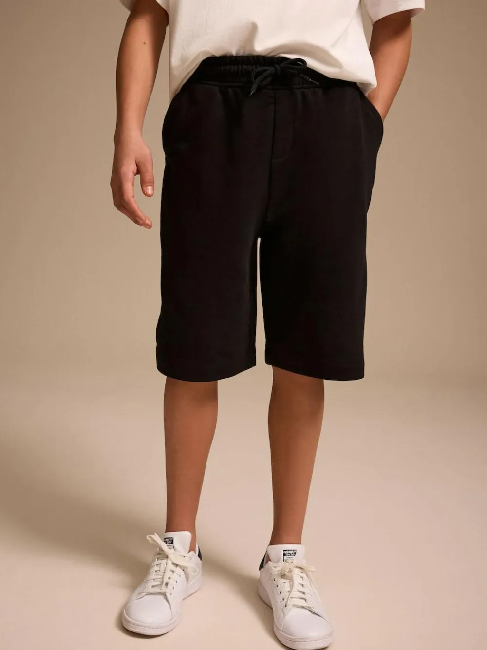 Online Next Loose Fit Basic Shorts (3-16yrs) Black