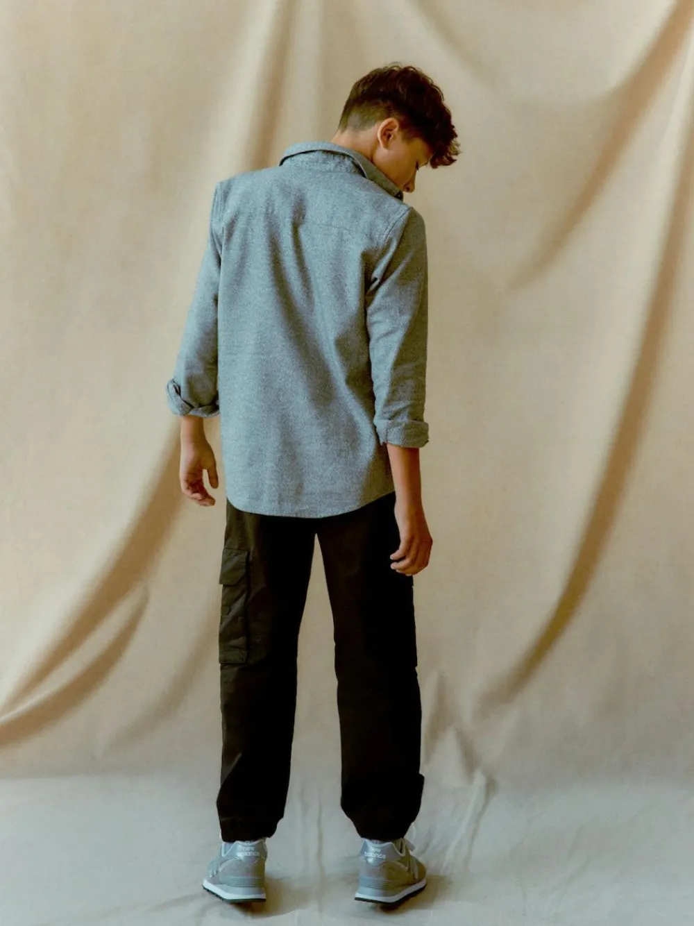 Discount Next Black Loose Fit Cargo Trousers (3-16yrs)