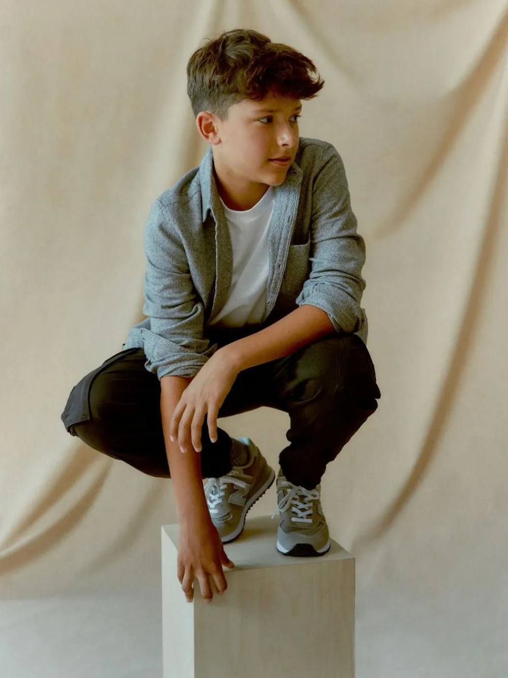 Discount Next Black Loose Fit Cargo Trousers (3-16yrs)