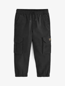 Discount Next Black Loose Fit Cargo Trousers (3-16yrs)