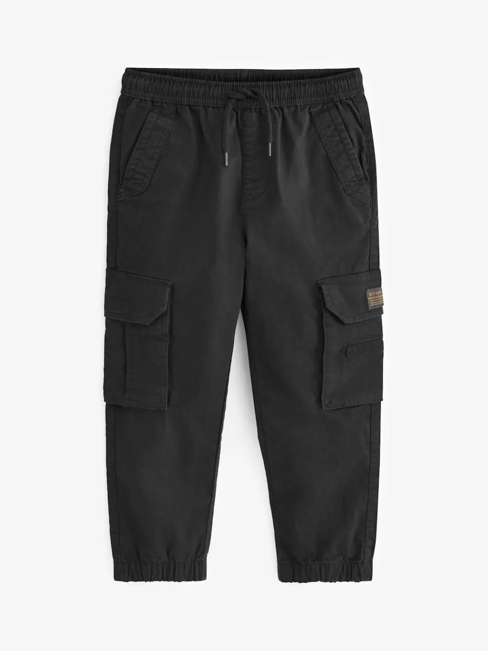 Discount Next Black Loose Fit Cargo Trousers (3-16yrs)