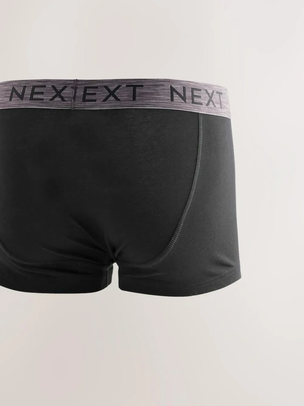 Next Black Marl Waistband Hipster Boxers 5 Pack^ Underwear|Underwear