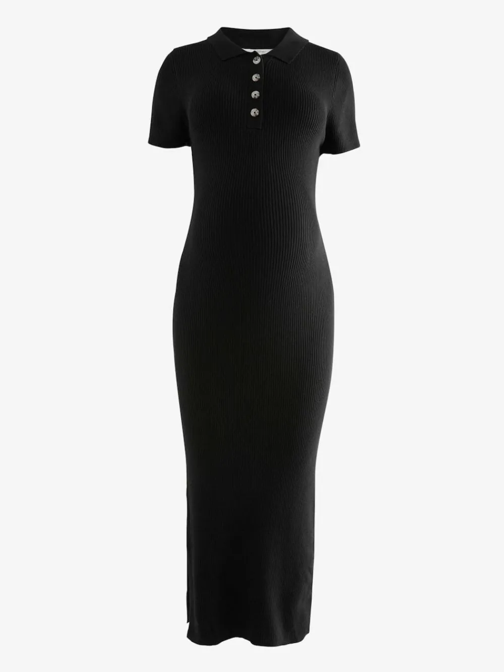 Clearance Next Black Maternity Collared Dress