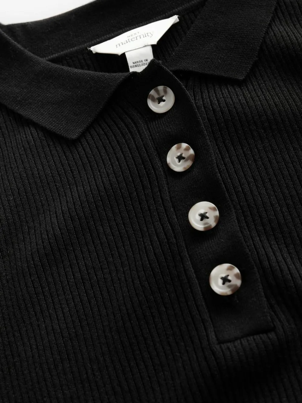 Clearance Next Black Maternity Collared Dress