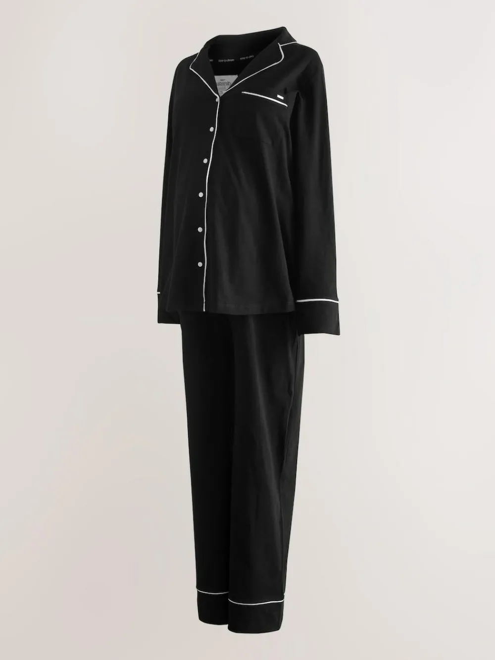 Next Maternity Jersey Button Through Pyjamas^Women All Night & Lounge|Pyjamas