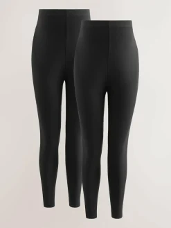 Next Black Maternity Leggings 2 Pack^Women Leggings & Sweatpants