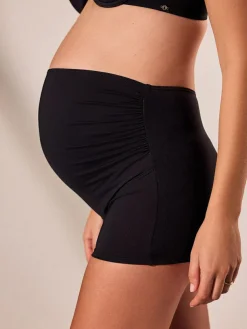 Next Black Maternity Over Bump Short Bikini Bottoms^Women Swimwear
