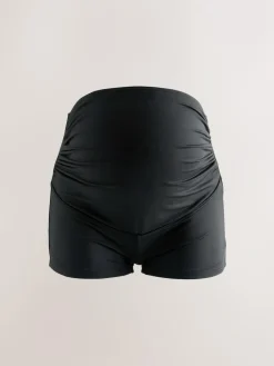 Next Black Maternity Over Bump Short Bikini Bottoms^Women Swimwear