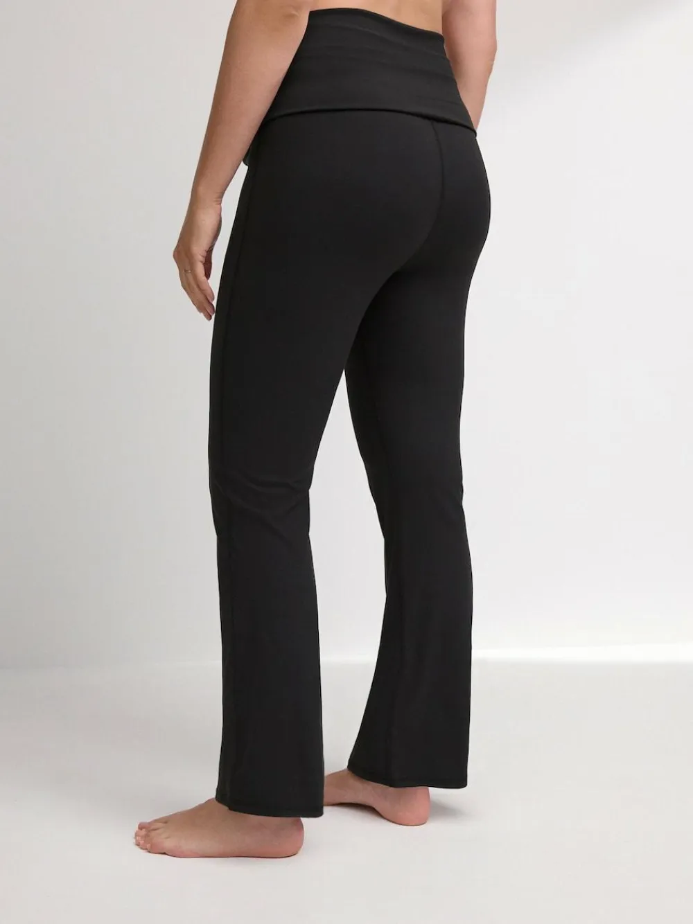Hot Next Black Maternity Yoga Flare Leggings