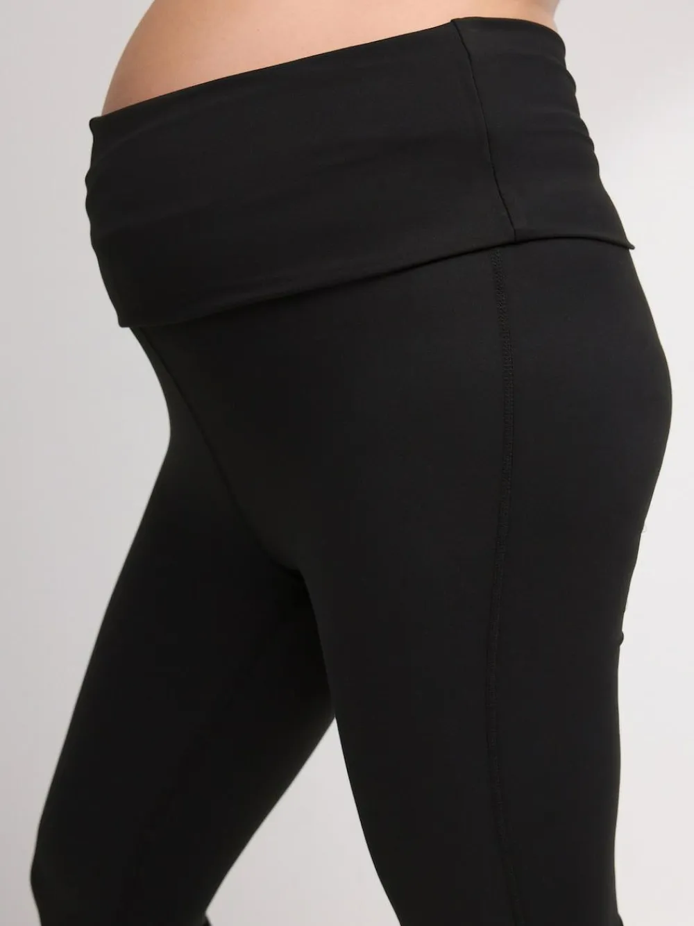 Hot Next Black Maternity Yoga Flare Leggings