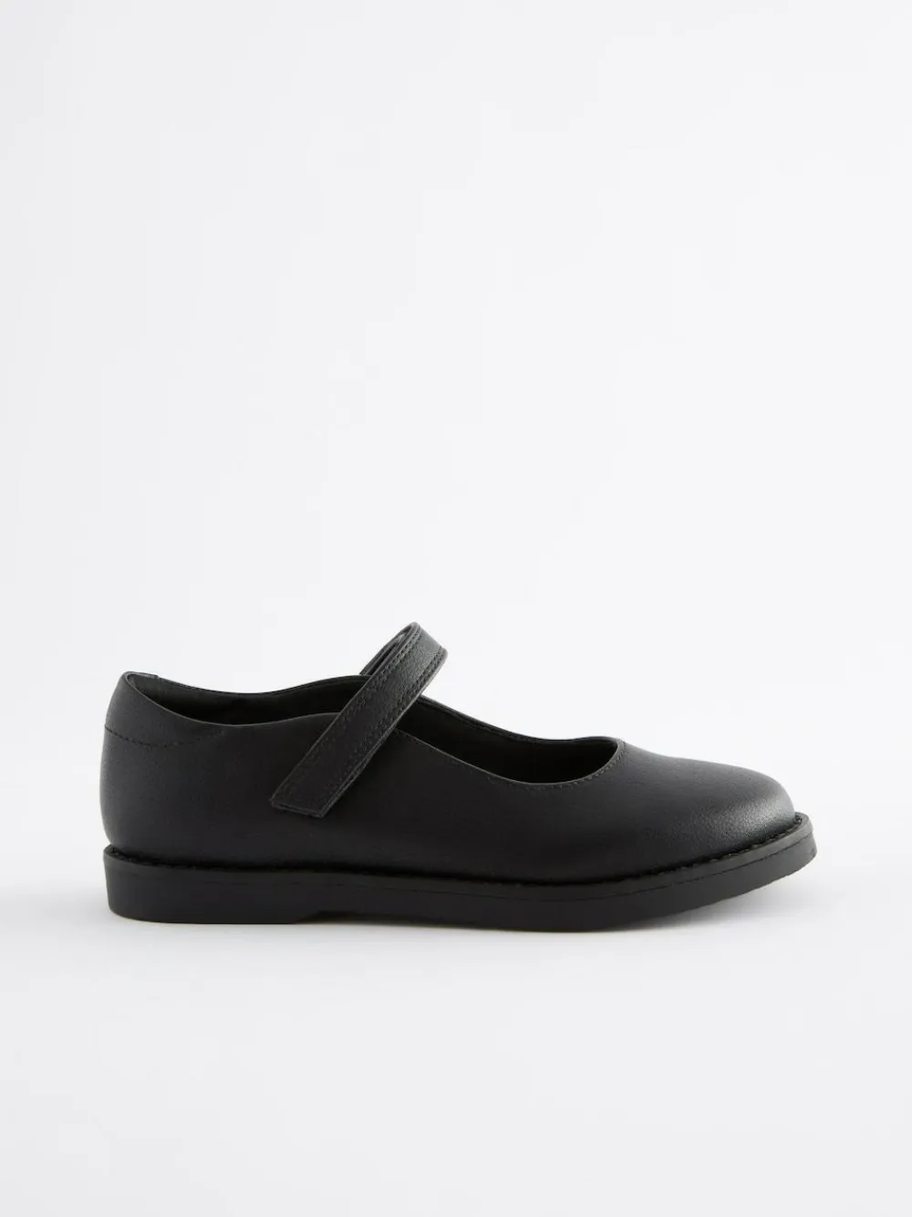 Sale Next Black Matt School Mary Jane Crepe Sole Shoes