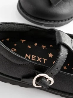 Next Wide Fit (G) School Junior Bow T-Bar Shoes^ Shoes