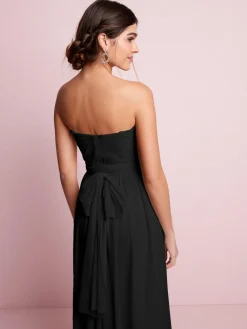 Discount Next Black Mesh Multiway Wedding Guest Bridesmaid Maxi Dress