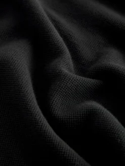 Online Next Micro Waffle Long Sleeve T-Shirt Black