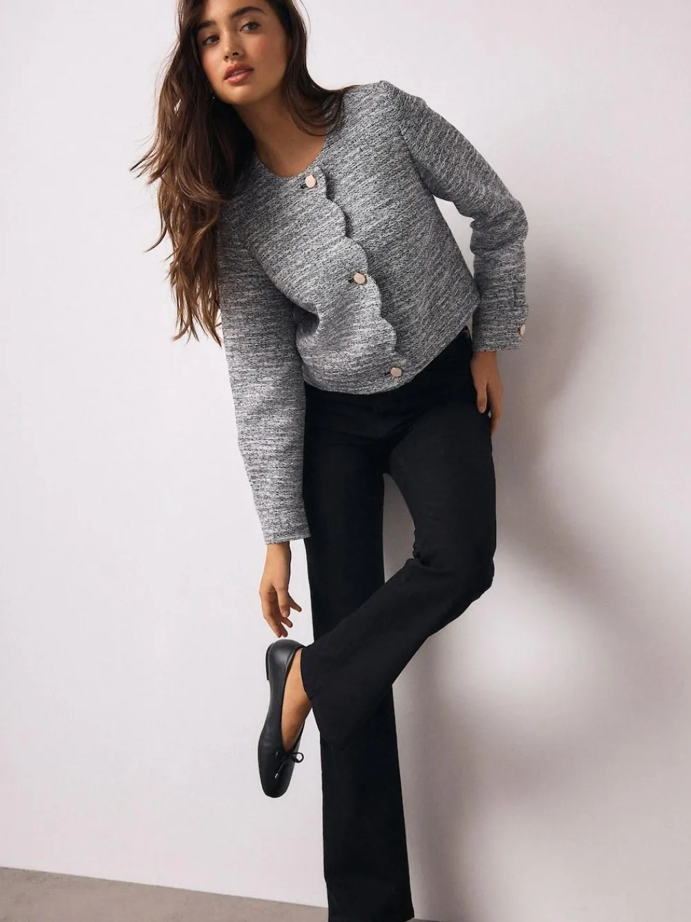 Next Mid Rise Stretch Bootcut Jeans^Women Jeans|Jeans