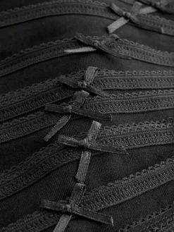 Next Black Midi Full Briefs Cotton Knickers 10 Pack^Women Panties|All Lingerie