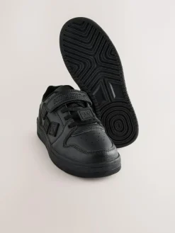 Outlet Next Black Minecraft School Touch Fastening Elastic Lace Shoes