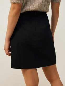 Outlet Next Black Mini Pleated Skirt
