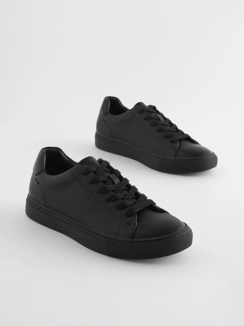 Next Black Minimal Trainers^ Shoes