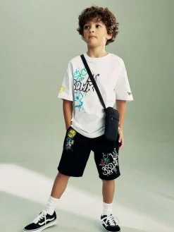 Next Black Mobile Phone Bag