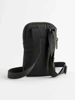 Next Black Mobile Phone Bag