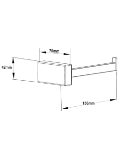 Discount Next Moderna Toilet Roll Holder Black